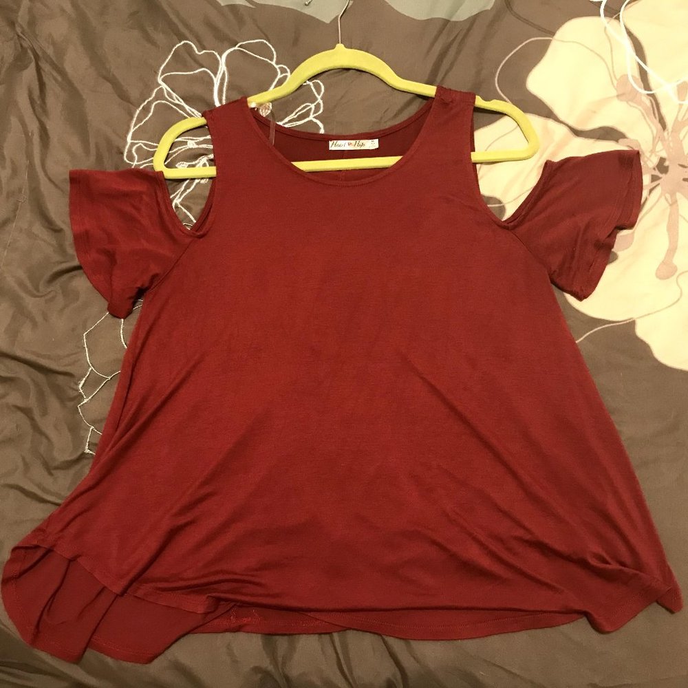 Nadine West Cold Shoulder Top